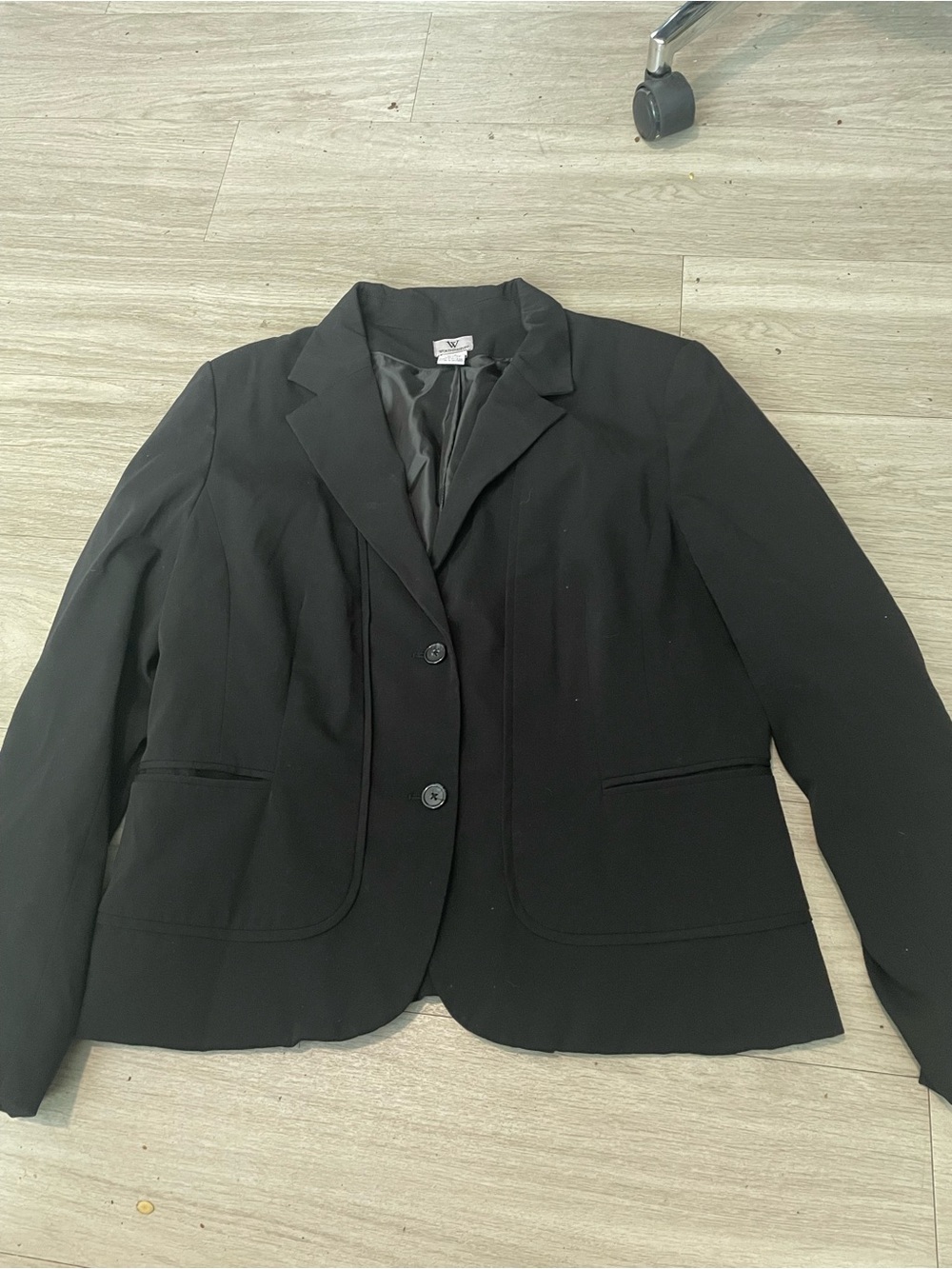 Worthington Black Women's Two-Button Blazer